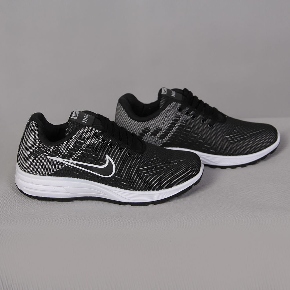 کفش Nike بافتی مشکی طوسی